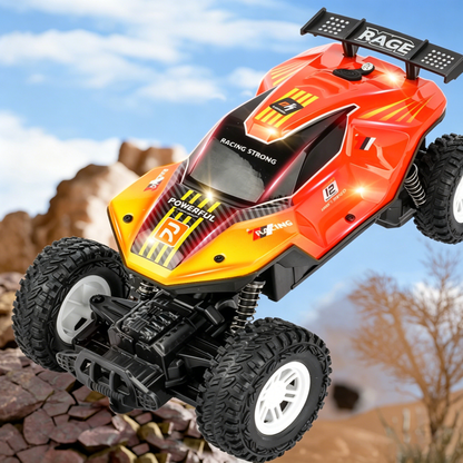 ZOGYMOZ Remote Control Car, 1:18 Scale Rc Cars, 2.4 GHz All-Terrain RC Truck, 25KM/H Off-Road Vehicle with 2 Rechargeable Battery