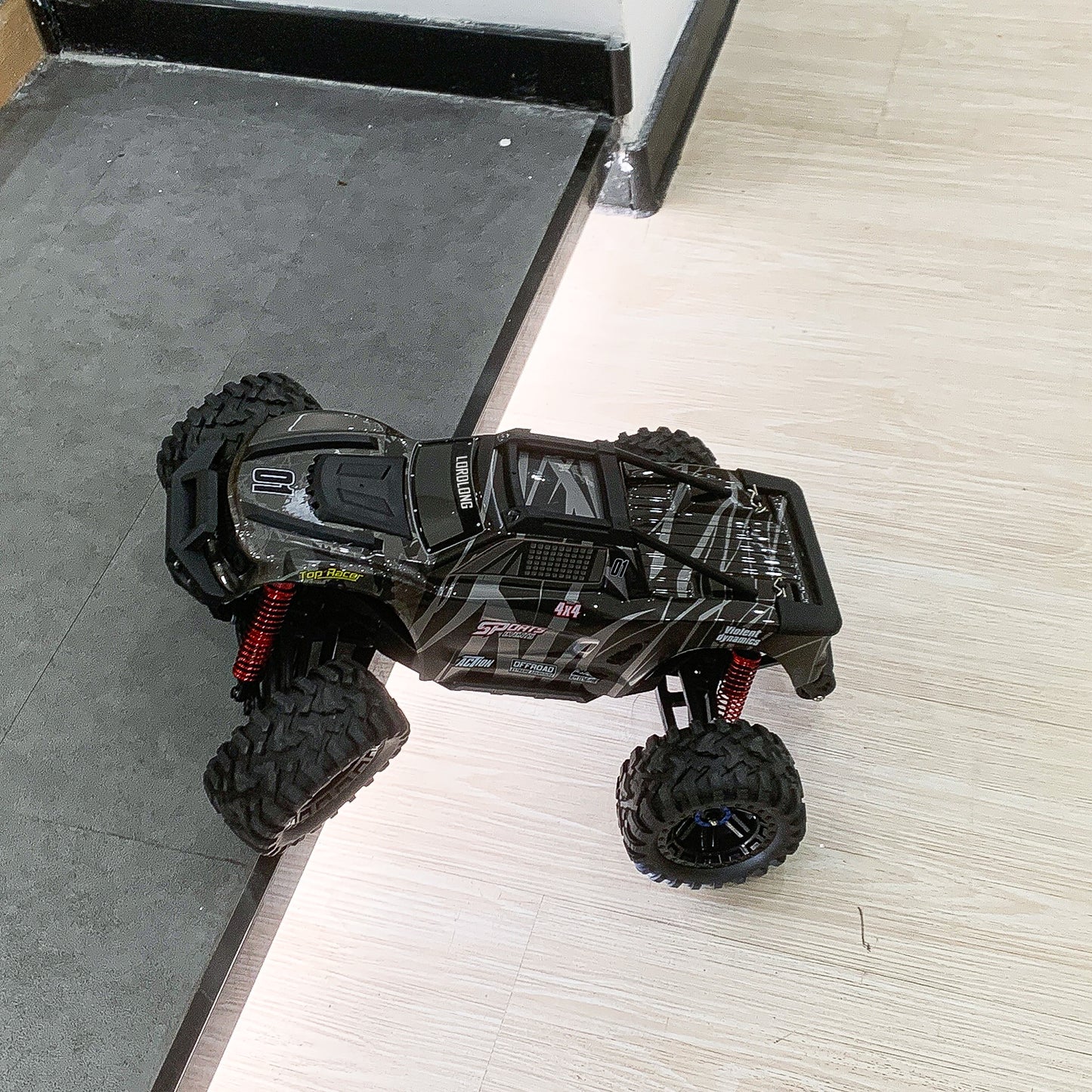 LORDLONG Radio Controlled Model Vehicles- 1:14 High Speed Fast RC, 25 KM/H RC Racing Cars, RC Drift Car for Kids Adults , Off Road Variable-Speed Vehicle with 2 Rechargeable Battery