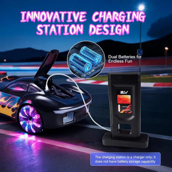 Gesture Sensing RC Cars, 2.4GHz Hobby Drift Cars Toy for Kids, 360° Rotate RC Stunt Car with Light Spray & Sound, Birthday Gifts for Boys Girls 4-12