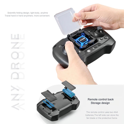 HNH RC Foldable Drone with 4K HD Camera for Kids and Adults, Beginners Portable Pocket Quadcopterwith 3D Flip,2.5 in Width