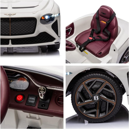WUBEN Licensed Bentley Mulsanne 12v Electric Kids Ride on Car with 2.4G Remote Control Age 3-6