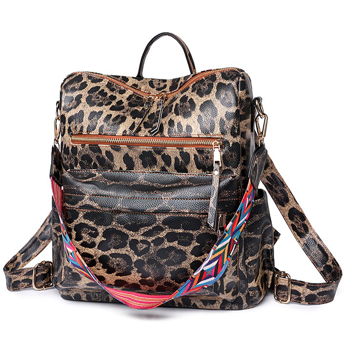 YOMYM Women Backpack Purse Multipurpose Design Handbags Shoulder Bag PU Leather Travel bag Backpack