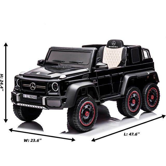 24V Electric Ride on Car for Kids Licensed Mercedes Benz Battery Powered Truck Car for Child with Remote Control