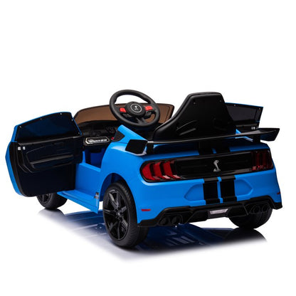 HNH Ford Mustang Shelby GT500 12V Battery Powered Ride on Toy Car with Remote Control