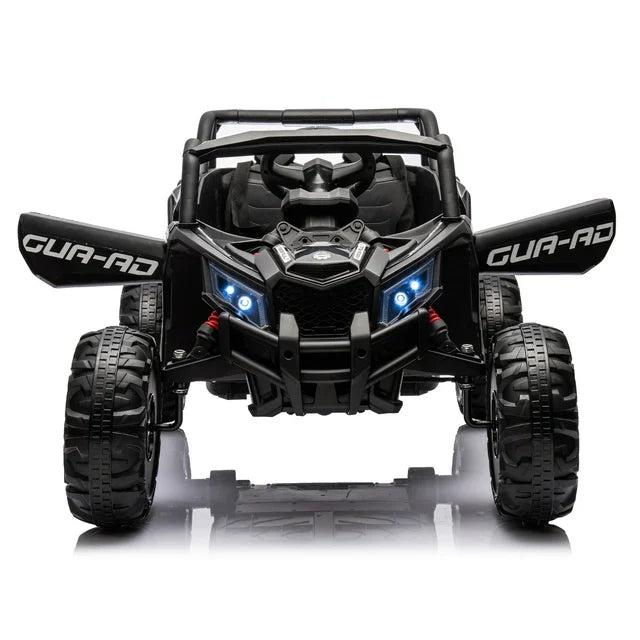 WUBEN 12V Ride on UTV Car with Remote Control, 4 Wheeler Electric Car for Kids, Kids UTV Ride on Car Battery Powered Electric Vehicles with High Low Speed Switch