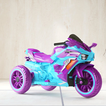 HNH 12v Kids Ride on Motorcycle for Christmas, Electric Kids Motorcycle, Battery Powered Motorcycle for 3-6 Years Old