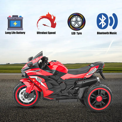 Zogymoz 12v Motorcycle for Kids, Electric Ride On Motorcycle for Kids,4MPH Speed,108*50*65 CM