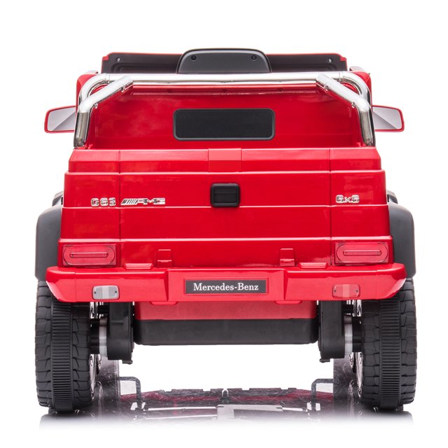 WUBEN 24V Electric Ride on Car for Kids Licensed Mercedes Benz Battery Powered Truck Car for Child with Remote Control 3 Speed
