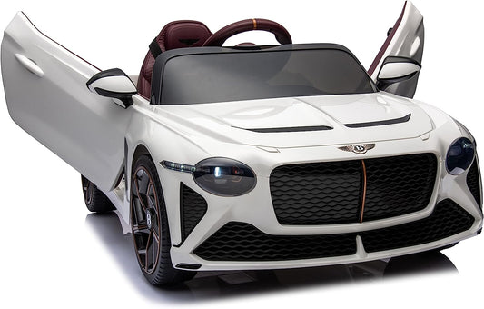 WUBEN Licensed Bentley Mulsanne 12v Electric Kids Ride on Car with 2.4G Remote Control Age 3-6