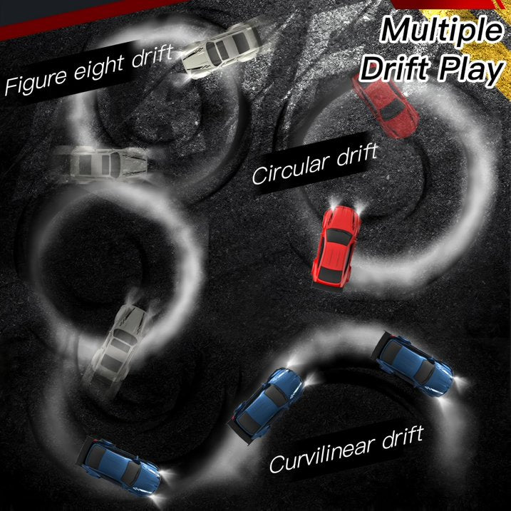 ZOGYMOZ 1:64 Scale RC Drift Car, 2.4GHz Mini 4WD High Speed Remote Control Cars,Toys for boys, Blue