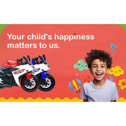 Kids Motorcycle Ride On Toy, Two Seats Battery Powered Ride On Bike, Electric Motorcycle for Kids Ages 3-8 Years, 4Mph Max, Christmas Toy Gifts,Pink