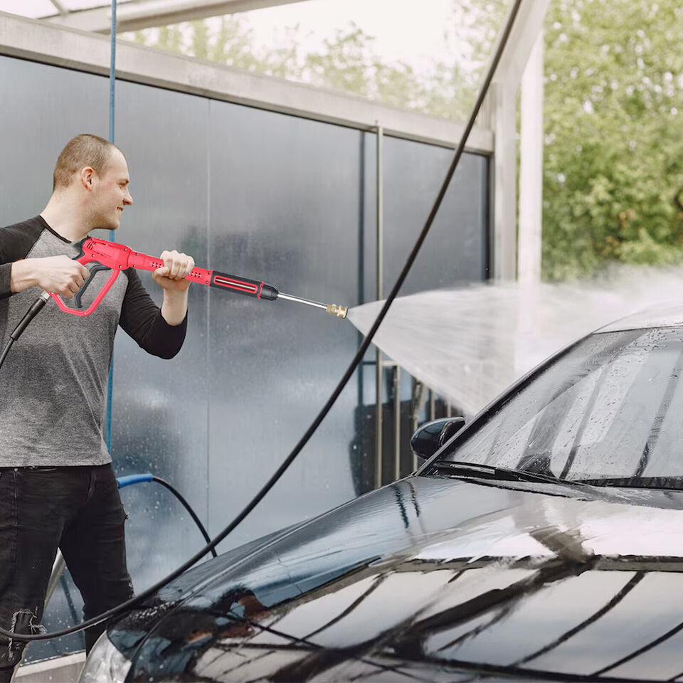 ELTPOWER Cordless Pressure Washer,Portable Power Washer,4000PSI High Pressure Washer Spray Gun,3 in 1 Car Power Wand / Lance Nozzle Kit