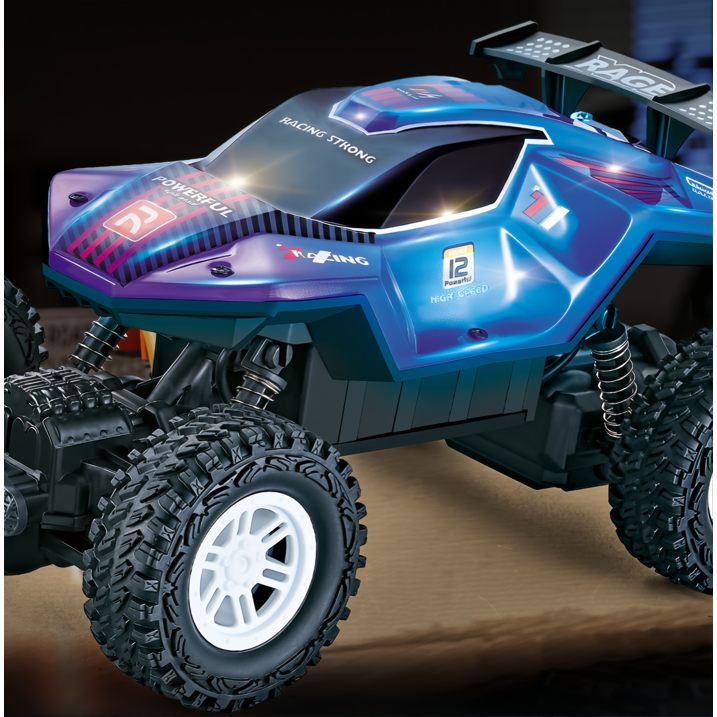 ZOGYMOZ 1:18 Scale Rc Cars, Remote Control Car, 2.4 GHz All-Terrain RC Truck, 25KM/H Off-Road Vehicle with 2 Rechargeable Battery