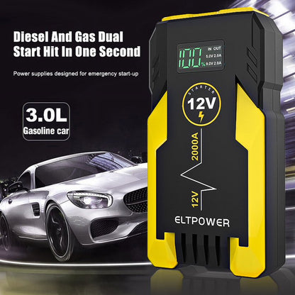 Bangben ET05 2000A Car Portable Jump Starter,Yellow