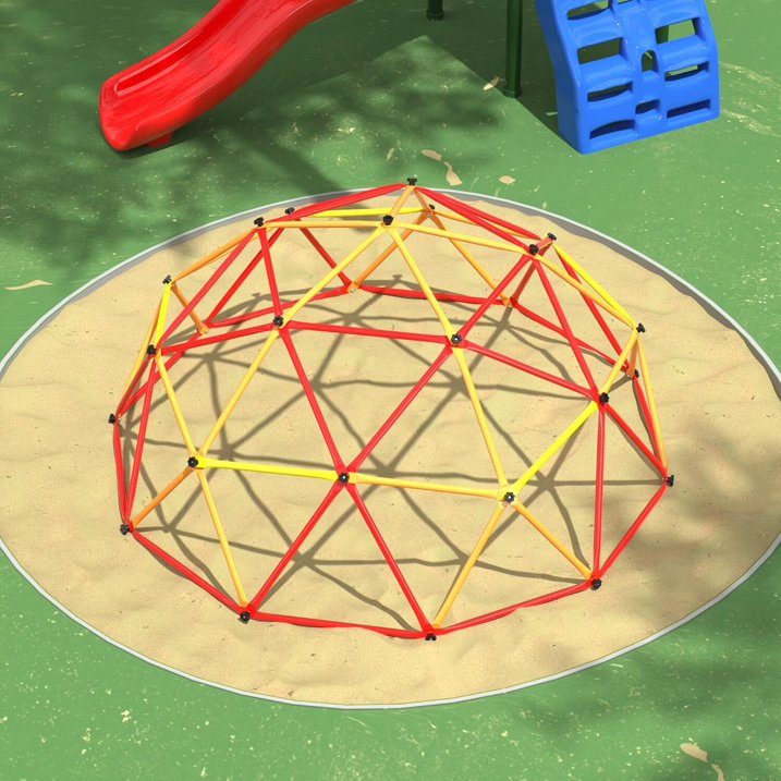 ZOGYMOZ Climbing Dome for Kids 3-8, Outdoor Jungle Gym,7 FT Toddler Climbing Toys, Play Structure for Kids Outdoor Backyard, Climbing Tower,500lbs Capacity