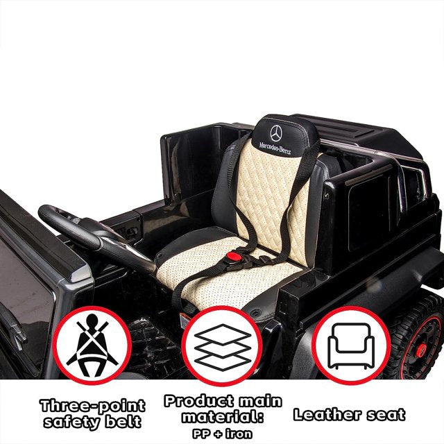 24V Electric Ride on Car for Kids Licensed Mercedes Benz Battery Powered Truck Car for Child with Remote Control