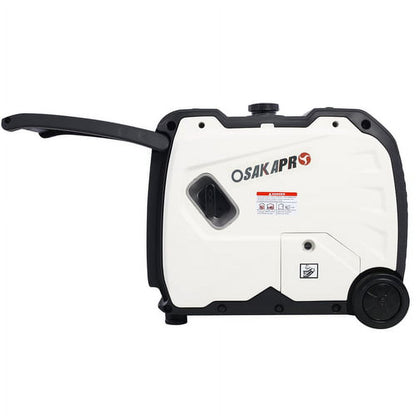 Eltpower Super Quiet Inverter Generator 4500w Gas Portable Generator Electric Start Foldable Handle with Wheel 212cc