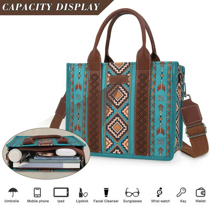 HONGLONG Women's Handbags Purses for Daily, Ladies Tote Bag for Women, Work Shoulder Bag Lightweight-Green