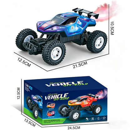ZOGYMOZ 1:18 Scale Rc Cars, Remote Control Car, 2.4 GHz All-Terrain RC Truck, 25KM/H Off-Road Vehicle with 2 Rechargeable Battery