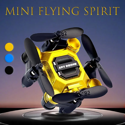 HNH Foldable Mini Drone with 4K Camera, RC Drone for Kids and Adults, FPV Drone Quadcopter with 360 Flip,Trajectory Flight-Gold