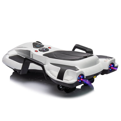 HNH 24V Ride on Toy for Big Kids, Ride on Drift Car with Helmet, Knee Pads,Elbow Pads,Tail light, Spray，6.9 Mph