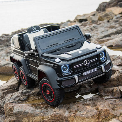24V Electric Ride on Car for Kids Licensed Mercedes Benz Battery Powered Truck Car for Child with Remote Control