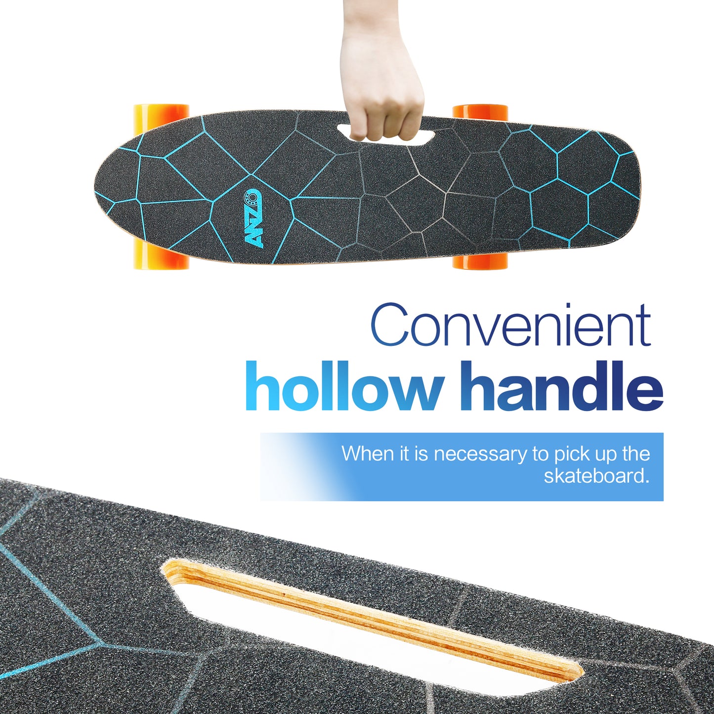 Cheelom 350W Electric Skateboard,7 Layers Maple E-Skateboard,with Remote Control,10 MPH Top Speed, load up to 100kg for Adult, Teens