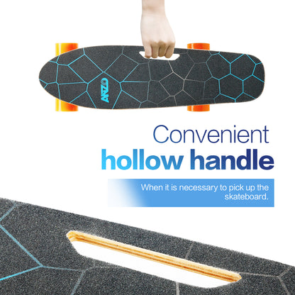 Cheelom 350W Electric Skateboard,7 Layers Maple E-Skateboard,with Remote Control,10 MPH Top Speed, load up to 100kg for Adult, Teens