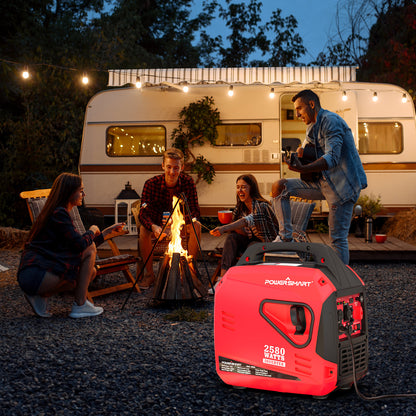 ELTPOWER 2580W Portable Inverter Generator for Backup Home Use Outdoors Camping