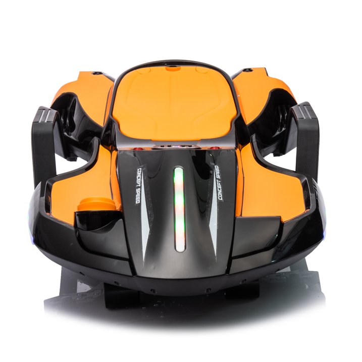 HNH 24V Ride on Toy for Big Kids, Ride on Drift Car with Helmet, Knee Pads,Elbow Pads,Tail light, Spray，6.9 Mph