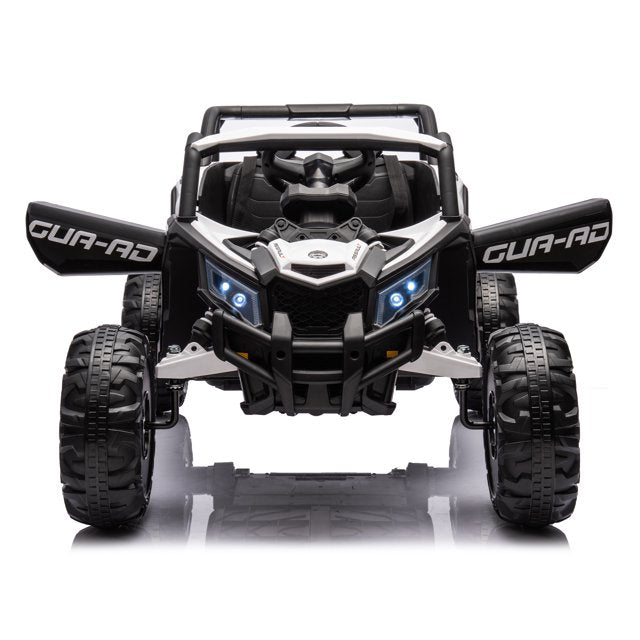 WUBEN 12V Kids Electric Off-Road Ride On UTV, Battery Powered Ride on Car for Boys Girls with Remote Control, Electric Cars for Kids