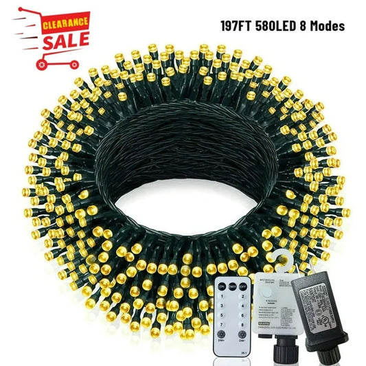 CMGB Fairy Lights Rope Lights Christmas LED Lights Outdoor Decorations Lights Clearance Sale