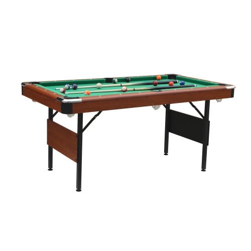 Cheelom 5.5Ft Folding Pool Table Billiard Table Indoor Game Talbe Table Games Family Movemen