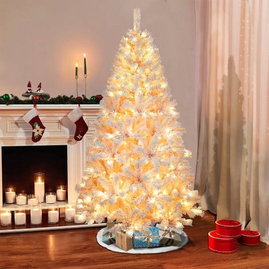 Cheelom 6ft Artificial Christmas Tree 300 Led Lights with Tri-Color and 600 Bendable Branches Christmas Tree Christmas Decorations Outdoor Christmas Decoration Best Deals Today on Clearance 2023