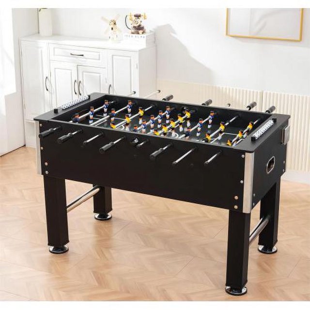 Cheelom Foosball Table for Kids Adult Size 55",Soccer Game Table,Sturdy Football Table with Balls for Game Room 54.5x29.3x33.9