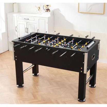 Cheelom Foosball Table for Kids Adult Size 55",Soccer Game Table,Sturdy Football Table with Balls for Game Room 54.5x29.3x33.9
