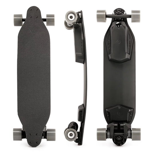 Cheelom New Portable Remote Control All Terrain Longboard Electric Skateboard Longboard with Dual Belt Motors