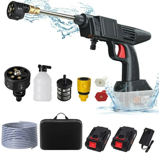 ELTPOWER Cordless Power Pressure Washer Battery Powered, 48V Portable with Rechargeable Battery and 6-in-1 Nozzle, Handheld Pressure Washer