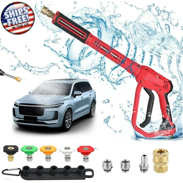 ELTPOWER Cordless Pressure Washer,Portable Power Washer,4000PSI High Pressure Washer Spray Gun,3 in 1 Car Power Wand / Lance Nozzle Kit