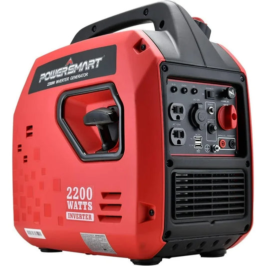 ELTPOWER Portable Generator 2200 Watts Inverter Generator Gas Powered Super Quiet for Outdoor Camping Home Use