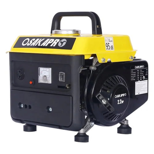 ELTPOWER Portable Generator Outdoor generator Low Noise Gas Powered Generator Generators for Home Use Yellow