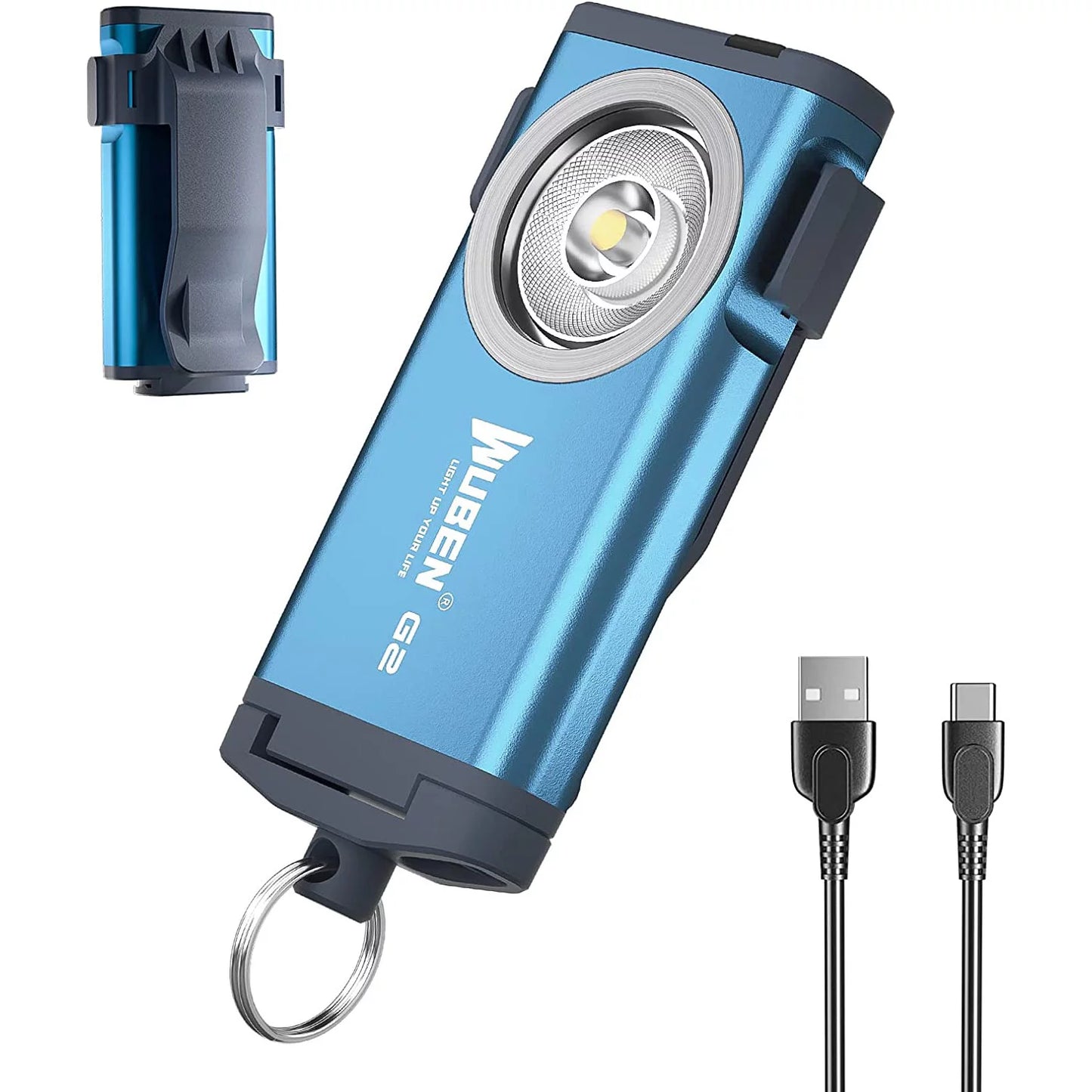 Flashlight for Keychain Portable Mini LED Flashlight Outdoor Portable Mini Flashlight