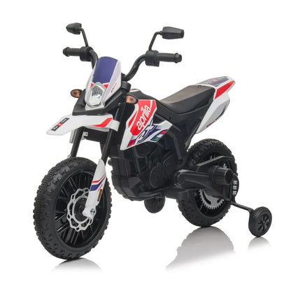 NH 12 V Kids Electric Motorcycle , Battery Powered Ride on Motorcycle for Child with LED Lights