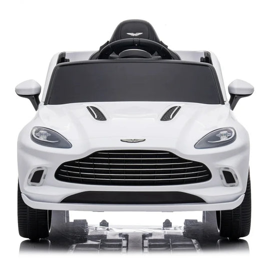 HNH 12V Kids Electric Powered Ride on Toy Car, Aston Martin Electric Car for Kids with Remote Control, Bluetooth