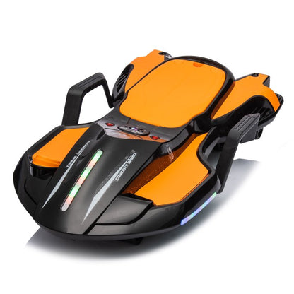 HNH 24V Ride on Toy for Big Kids, Ride on Drift Car with Helmet, Knee Pads,Elbow Pads,Tail light, Spray，6.9 Mph