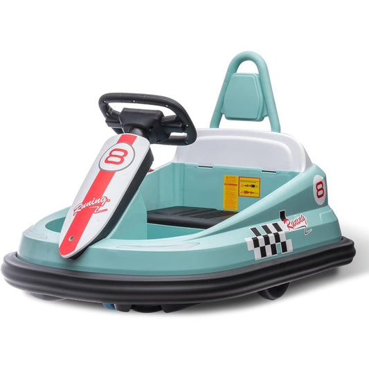 HNH 6V Bumper Car for Toddlers with Remote Control, Ride on Electric Go Kart for Kids, Electric Ride on Toys for Kids, Music Play, Lights