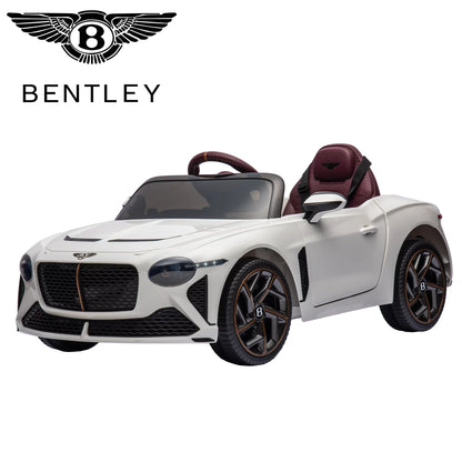 Licensed Bentley Mulsanne 12 V Kids Electric Ride on Cars Battery Powered Sports Car Toy, Parents Control