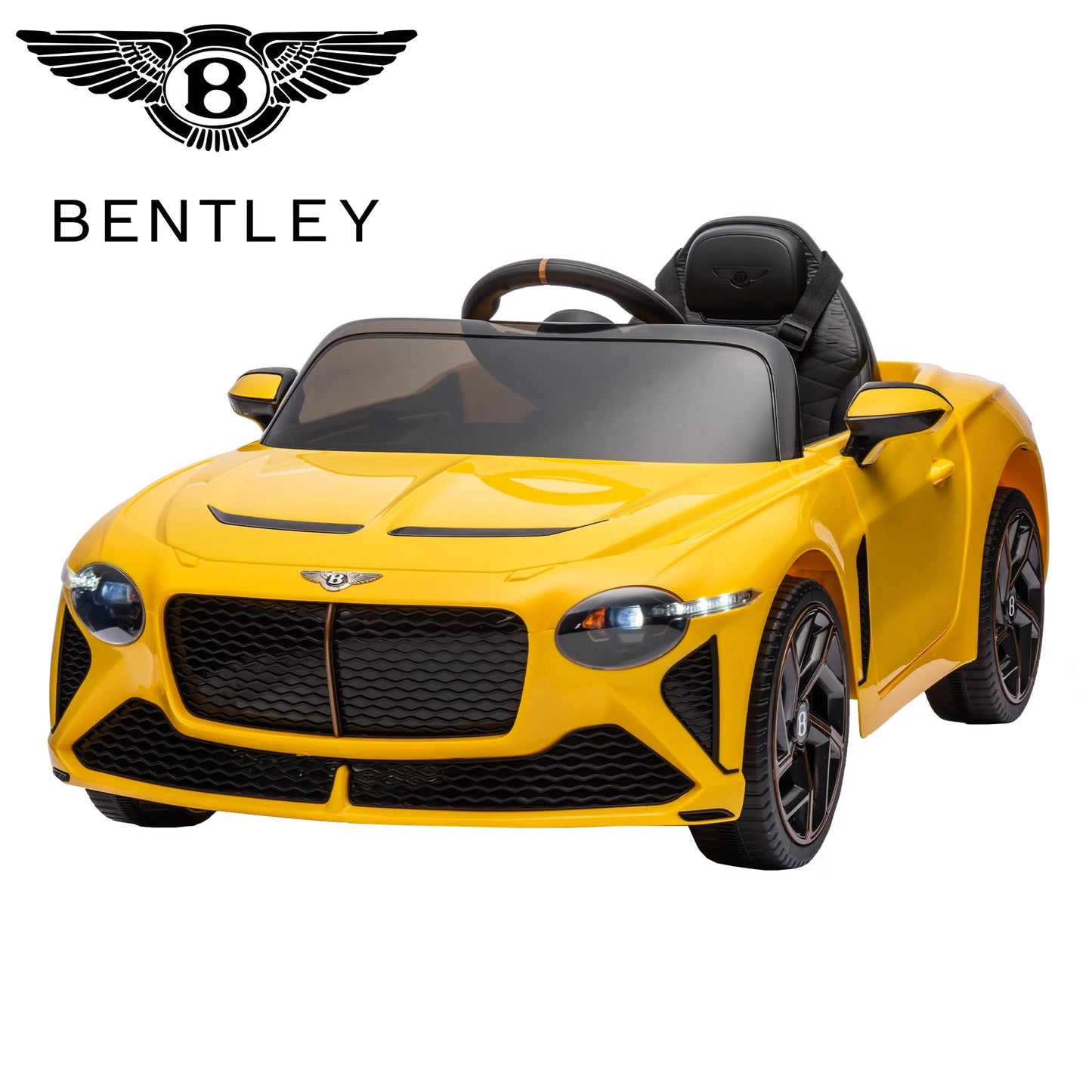 Licensed Bentley Mulsanne 12V Powered Ride on Cars Toys for 3-4 Year Boys Girls, Electric Vehicle with Remote Control