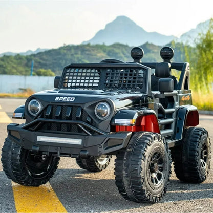 Spoway 12v Ride on Truck Car for Kid,Electric Car for Children,W/ Remote,Black