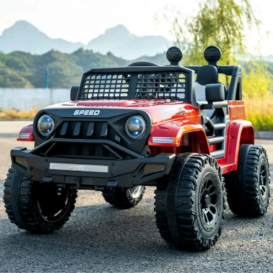 Spoway 12v Ride on Truck Car for Kid,Electric Car for Children,with Remote,Red